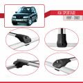 Kia Sportage 1997-2002 Arası ile Uyumlu ACE-1 Ara Atkı Tavan Barı Gri 3 Adet