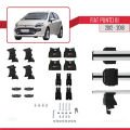Fiat Punto 3 (199) 2012-2018 Arası ile Uyumlu ACE-4 Ara Atkı Tavan Barı Gri 2 Adet