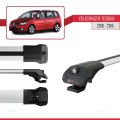 Volkswagen Touran Cross Post-Facelift 2010-2015 Arası ile Uyumlu ACE-1 Ara Atkı Tavan Barı Gri 2 Adet