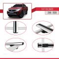 Fiat Fullback 2016-2020 Arası ile Uyumlu BASIC Model Ara Atkı Tavan Barı Gri 3 Adet