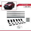 Fiat Fullback 2016-2020 Arası ile Uyumlu BASIC Model Ara Atkı Tavan Barı Gri 3 Adet