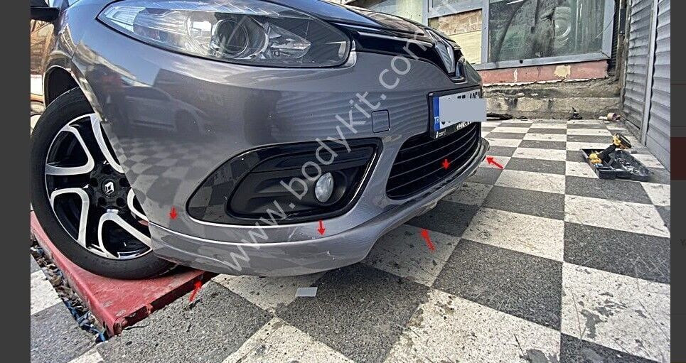 Renault Fluence Uyumlu Yedek Parça Ön Tampon Eki Makyajlı