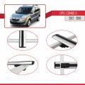 Opel Combo D 2012-2018 Arası ile Uyumlu BASIC Model Ara Atkı Tavan Barı Gri 3 Adet