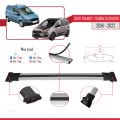 Ford Transit/Tourneo Courier Post-Facelift 2018-2022 Arası ile Uyumlu FLY Model Ara Atkı Tavan Barı Gri 4 Adet