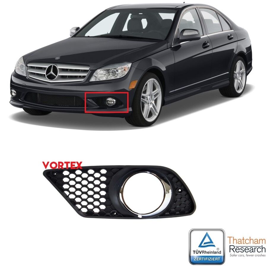 Mercedes W204 Sis Far Kapağı Sol (Amg) 2007 Sonrası Uyumlu