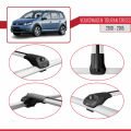 Volkswagen Touran (1T) Post-Facelift 2010-2015 Arası ile Uyumlu ACE-1 Ara Atkı Tavan Barı Gri 2 Adet