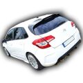 Citroen C4 Uyumlu Yedek Parça  Anatomik Spoiler Boyalı