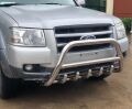 Ford Ranger Uyumlu Yedek Parça 2006+ Off Road Krom Karterli Ön Koruma Ön Tampon Koruma Demiri Informplus AQM4WD PWT02
