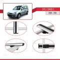 Opel Combo C 2001-2011 Arası ile Uyumlu BASIC Model Ara Atkı Tavan Barı Gri 3 Adet