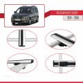 Volkswagen Caddy 3 (2K) 2011-2015 Arası ile Uyumlu BASIC Model Ara Atkı Tavan Barı Gri 3 Adet