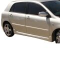 Toyota Corolla HB 2002-2007 Uyumlu Yedek Parça Marşpiyel Boyasız Fiber