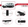 Opel Astra G (T98) SW 1998-2004 Arası ile Uyumlu BASIC Model Ara Atkı Tavan Barı Siyah 3 Adet