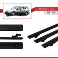 Opel Astra G (T98) SW 1998-2004 Arası ile Uyumlu BASIC Model Ara Atkı Tavan Barı Siyah 3 Adet