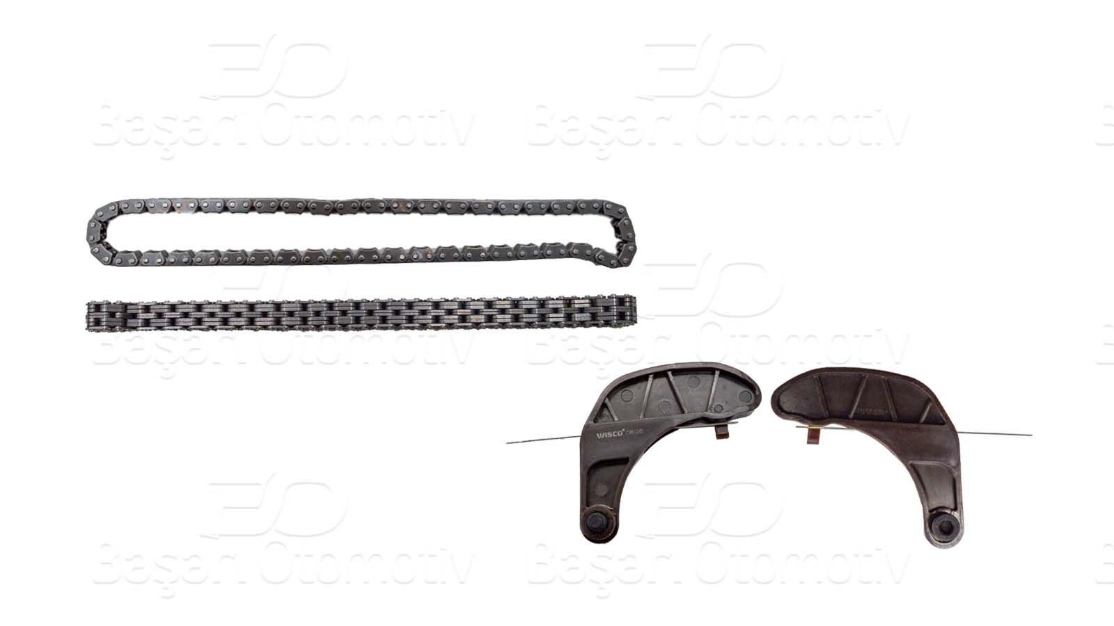 Volkswagen Polo, Skoda Fabia, Seat Ibiza Cordoba 1.2 CGPA CGPB 2009 ve Sonrası Zincir Seti 2 Parça