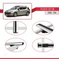 Peugeot 207 SW 2006-2014 Arası ile Uyumlu BASIC Model Ara Atkı Tavan Barı Gri 3 Adet