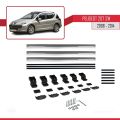 Peugeot 207 SW 2006-2014 Arası ile Uyumlu BASIC Model Ara Atkı Tavan Barı Gri 3 Adet