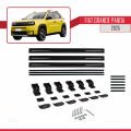Fiat Grande Panda 2025-2025 Arası ile Uyumlu BASIC Model Universal Ara Atkı Tavan Barı Siyah 3 Adet