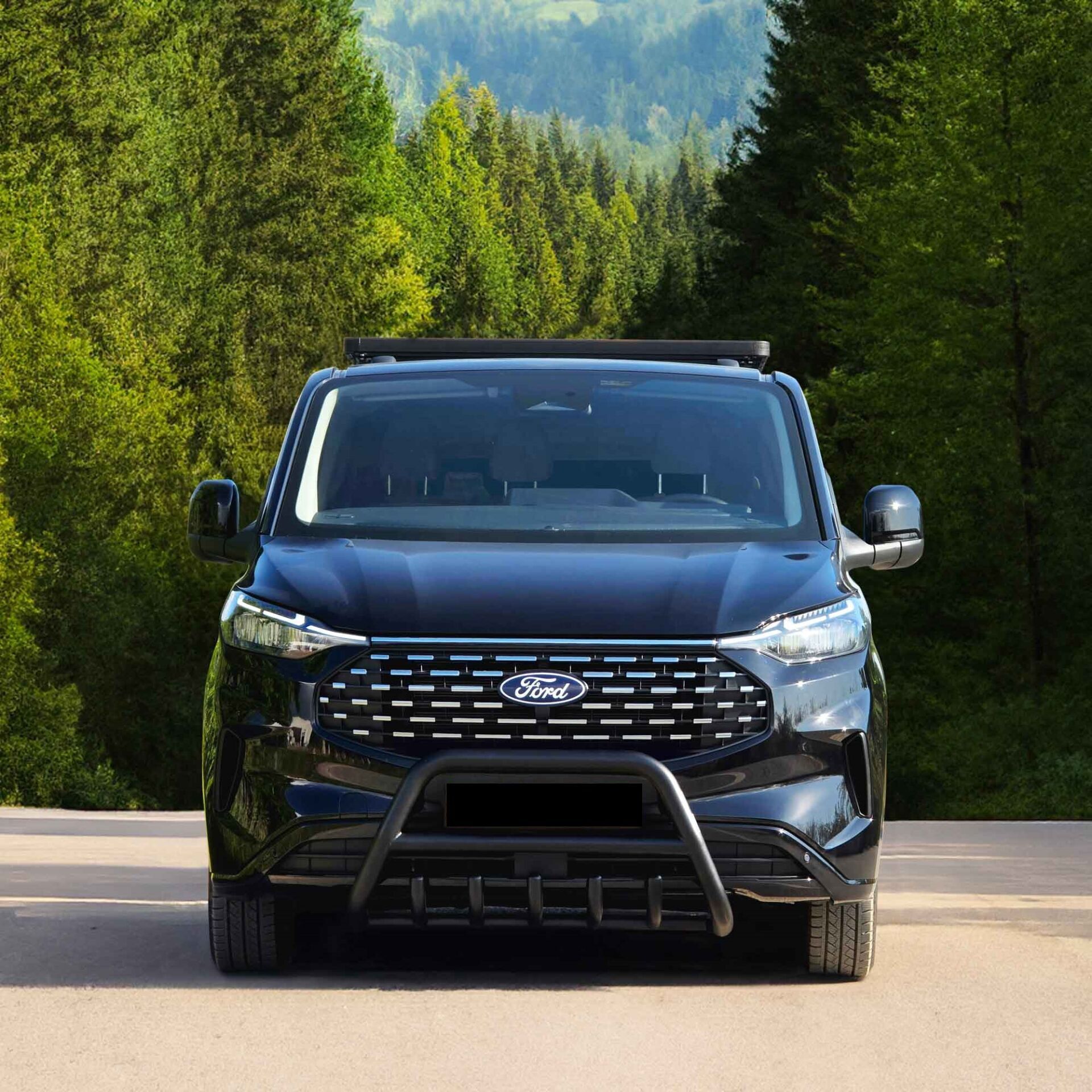 Isuzu Dmax 2006+ Off Road Siyah Karterli Ön Koruma Ön Tampon Koruma Demiri Informplus AQM4WD PWT03