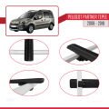 Peugeot Partner 2 Tepee 2008-2018 Arası ile Uyumlu BASIC Model Ara Atkı Tavan Barı Siyah 2 Adet