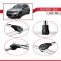 Volkswagen Tiguan (5N) 2007-2016 Arası ile Uyumlu ACE-1 Ara Atkı Tavan Barı Gri 2 Adet