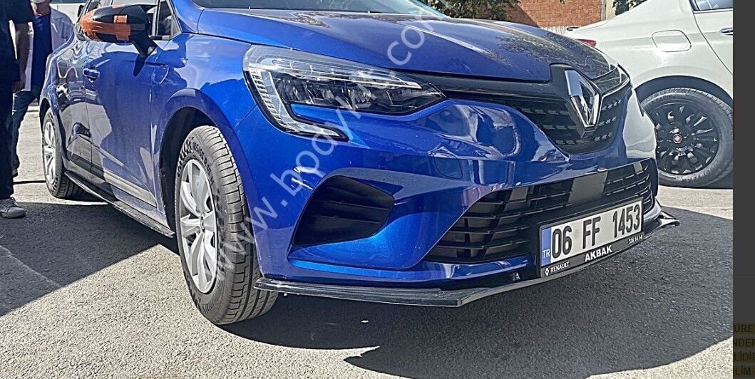 Renault Clio 5 Uyumlu Yedek Parça Ön Lip Plastik