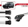 Peugeot Partner Post-Facelift 2003-2008 Arası ile Uyumlu ACE-1 Ara Atkı Tavan Barı Gri 4 Adet