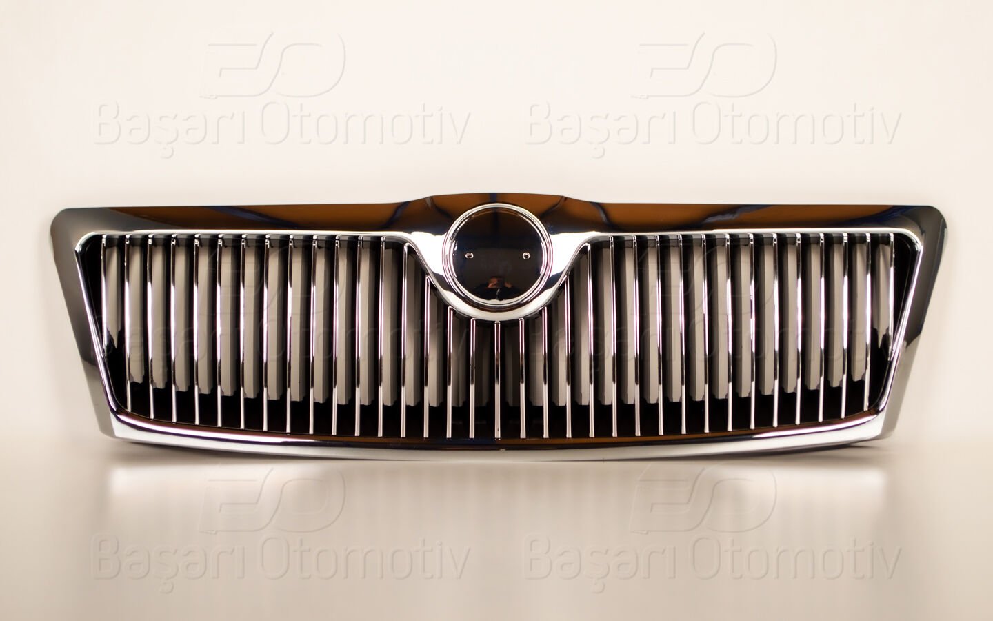 Skoda Octavia 2 2004-2008 Krom Petekli Panjur ve Krom Çerçeve