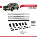 Subaru Forester (AYRIK) 2024-2025 Arası ile Uyumlu BASIC Model Universal Ara Atkı Tavan Barı Gri 3 Adet