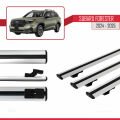 Subaru Forester (AYRIK) 2024-2025 Arası ile Uyumlu BASIC Model Universal Ara Atkı Tavan Barı Gri 3 Adet