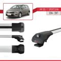 Volkswagen Golf Sportvan 2014-2017 Arası ile Uyumlu ACE-1 Ara Atkı Tavan Barı Gri 2 Adet
