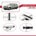 Mercedes E Class 3 (S211) 2004-2009 Arası ile Uyumlu BASIC Model Ara Atkı Tavan Barı Gri 2 Adet