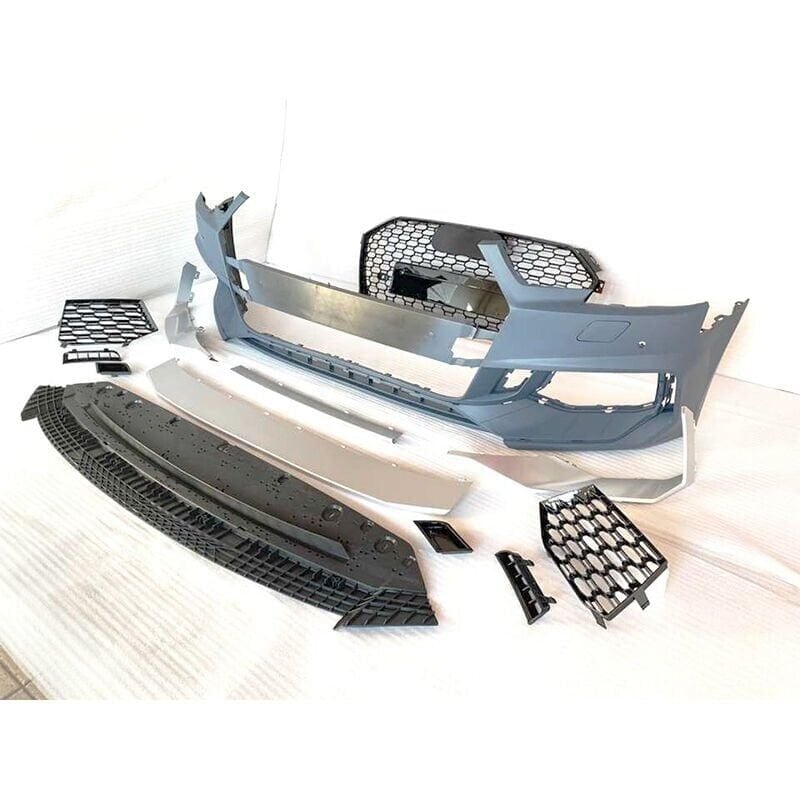 Audi A4 2017+  Uyumlu Yedek Parça Rs4 Full Ön Tampon & Panjur Set