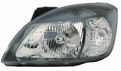 Renault Symbol 2008-2013 Sol Ön Far Siyah Kasa Motorlu H4
