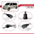 Volkswagen T5 Multivan 2003-2015 Arası ile Uyumlu ACE-1 Ara Atkı Tavan Barı Gri 2 Adet