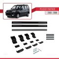 Peugeot Partner Post-Facelift 2003-2008 Arası ile Uyumlu BASIC Model Ara Atkı Tavan Barı Siyah 2 Adet