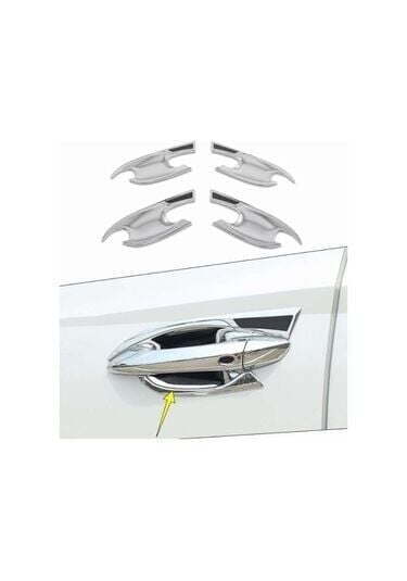 Hyundai Tucson 2021+ Uyumlu Yedek Parça Dış Kapı Kolu İç Kaplama Abs Krom