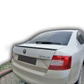 Skoda Octavia Uyumlu Yedek Parça 2013-2016 İnce Anatomik Spoiler Boyalı