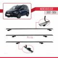 Mercedes EQT / Citan W420 2022-2025 Arası ile Uyumlu BASIC Model Universal Ara Atkı Tavan Barı Gri 3 Adet