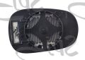 Renault Megane Clio 1998-2006 Sol Mekanik Kör Noktalı Dikiz Ayna Camı