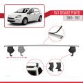 Fiat Grande Punto (199) 2005-2012 Arası ile Uyumlu ACE-4 Ara Atkı Tavan Barı Gri 2 Adet