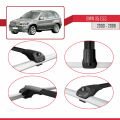 BMW X5 (E53) 2000-2006 Arası ile Uyumlu ACE-1 Ara Atkı Tavan Barı Siyah 3 Adet