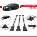 Volkswagen Passat B6 (3C) Variant 2005-2010 Arası ile Uyumlu FLY Model Ara Atkı Tavan Barı Gri 3 Adet