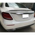 Mercedes Benz W213 E Serisi Uyumlu Yedek Parça Düz Spoiler Pıano Black