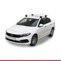 Fiat Egea Sedan 2015 ve Sonrası ile Uyumlu ACE-4 Ara Atkı Tavan Barı Gri 2 Adet