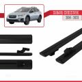 Subaru Crosstrek 2018-2023 Arası ile Uyumlu BASIC Model Universal Ara Atkı Tavan Barı Siyah 2 Adet