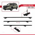 Subaru Forester (AYRIK) 2024-2025 Arası ile Uyumlu BASIC Model Universal Ara Atkı Tavan Barı Siyah 2 Adet
