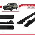 Subaru Forester (AYRIK) 2024-2025 Arası ile Uyumlu BASIC Model Universal Ara Atkı Tavan Barı Siyah 2 Adet