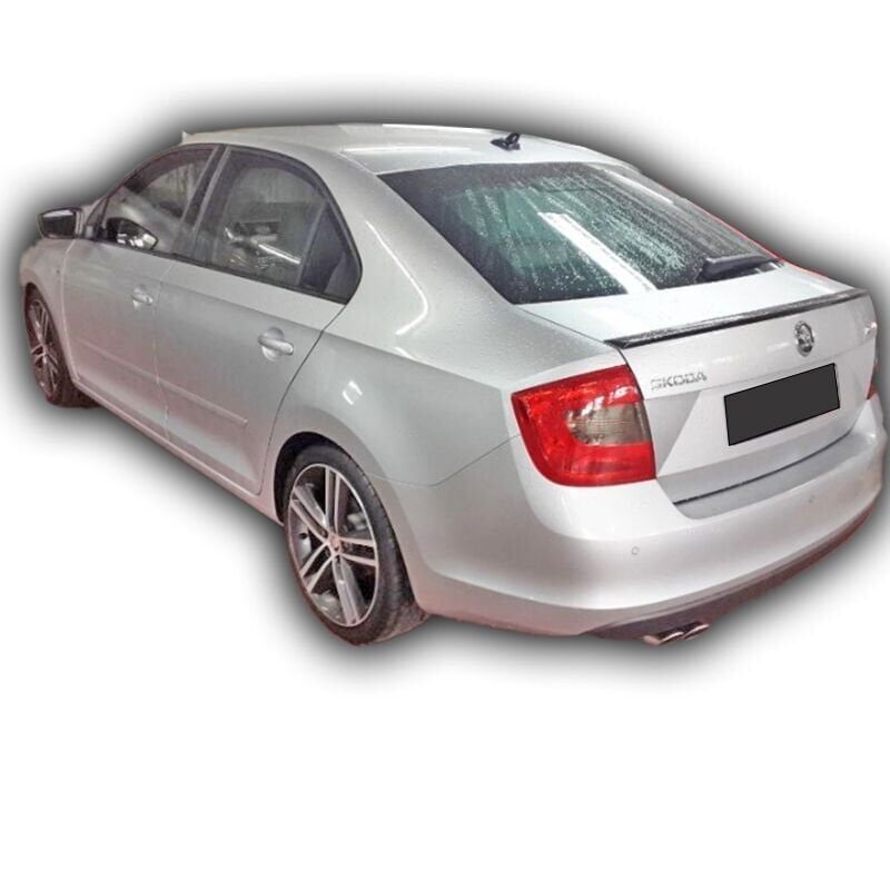 Skoda Rapid 2014 Uyumlu Yedek Parça Anatomik Spoiler Boyalı