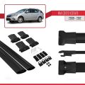 Kia Ceed (ED) SW Post-Facelift 2009-2012 Arası ile Uyumlu FLY Model Ara Atkı Tavan Barı Siyah 2 Adet