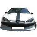 Peugeot 206 Uyumlu Yedek Parça Makyajsız Kasa Ön Tampon Eki Boyalı